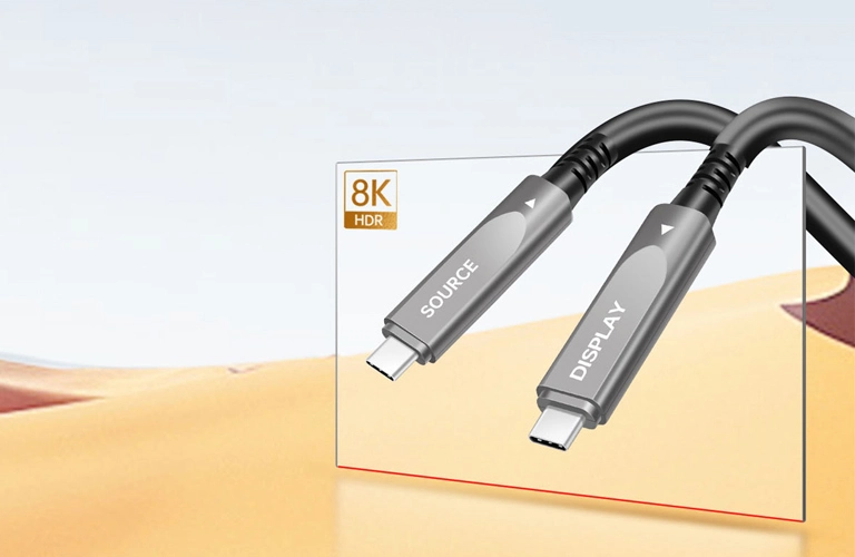 Fiber Optic USB C Cable