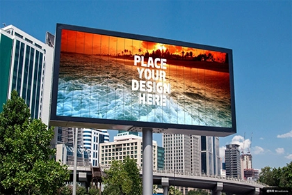 Outdoor Advertising Large Screen