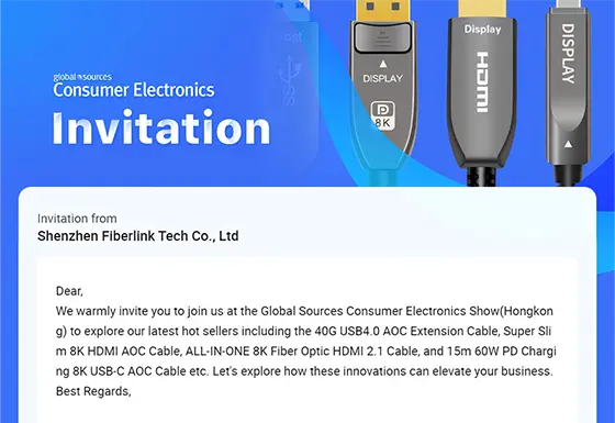 Hong Kong Electronics Fair Autumn 2024 Invitation