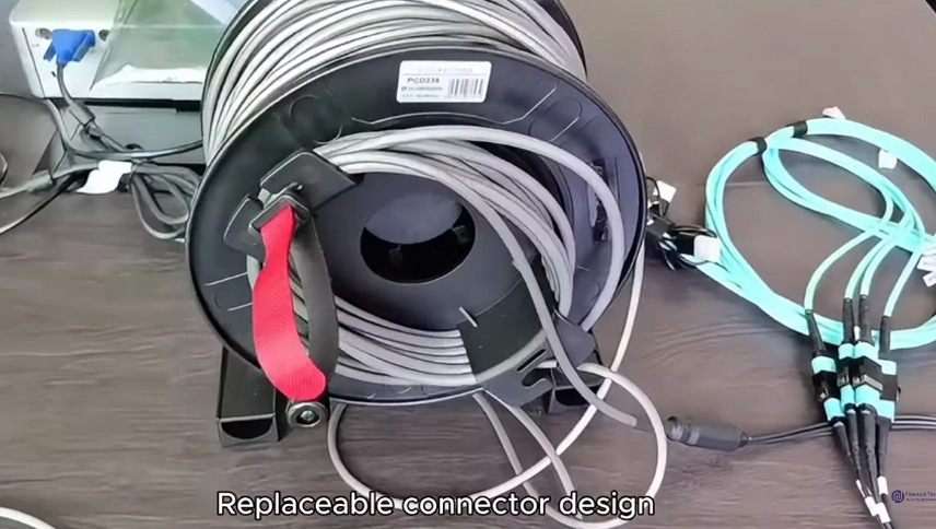 How Does a 4-in-1 Armored 8k Fiber Optic HDMI Aoc Cable Drum Work for You?