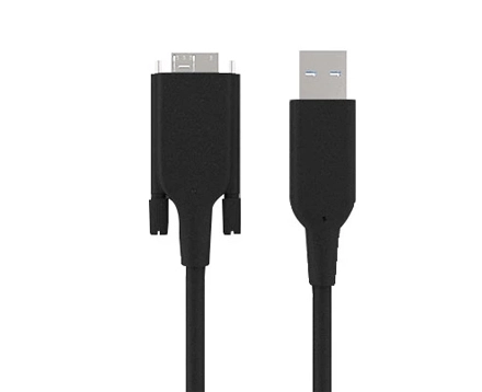 AM to Micro-B Fiber Active Optical USB Cable TPU Injection IP65