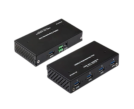4-Port USB 3.0 HUB for USB 3.0 AOC-Active Optical Cable