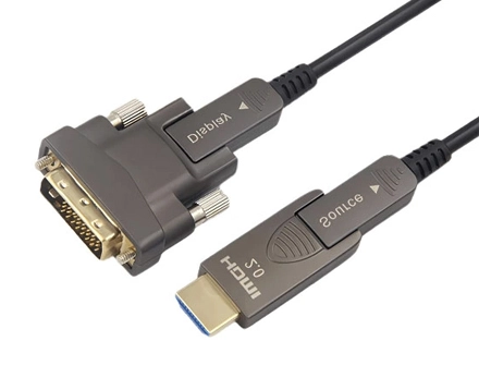 4K HDMI to DVI Active Optical Cable