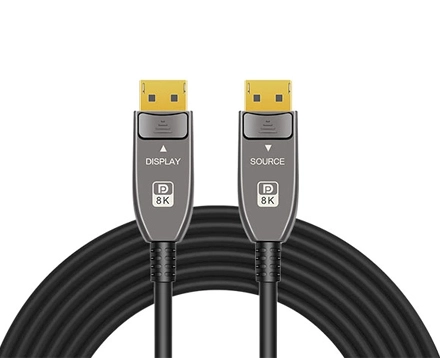 8K Fiber Optic DisplayPort 2.1 AOC-Active Optical Cable
