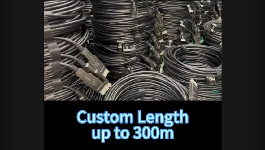 Detachable 4K HDMI 2 0 Active Optical Cables for Amazon selling customer